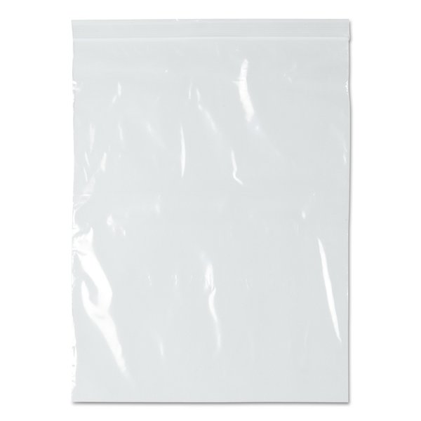 Bagco Zippit Resealable Bags, 2 mil, 10" x 13", Clear, PK1000 MGP MGZ2P1013